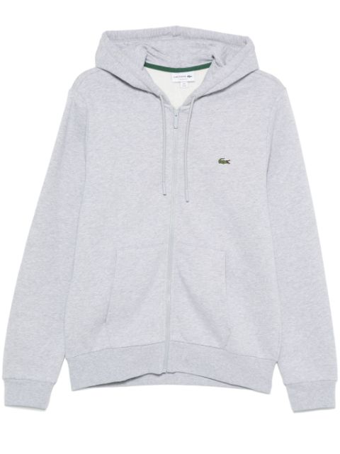 Lacoste logo-patch hoodie Men