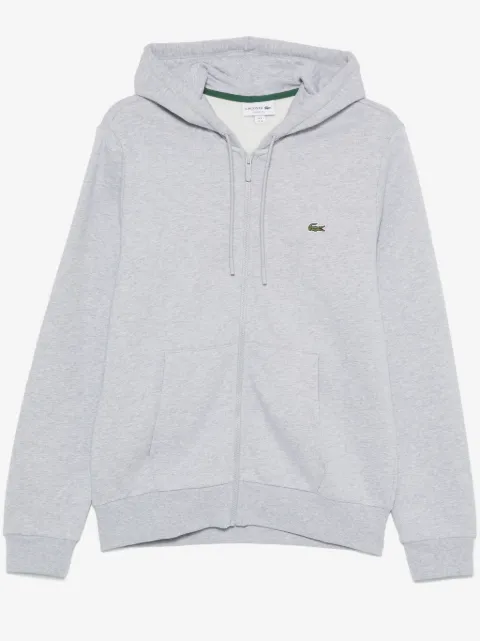 Lacoste logo-patch hoodie