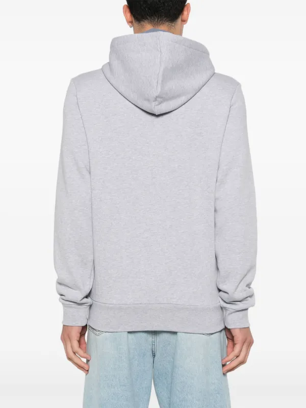 LACOSTE グレー プルオーバーパーカー サイズ4 Lacoste ロゴ パーカー | グレー | FARFETCH JP