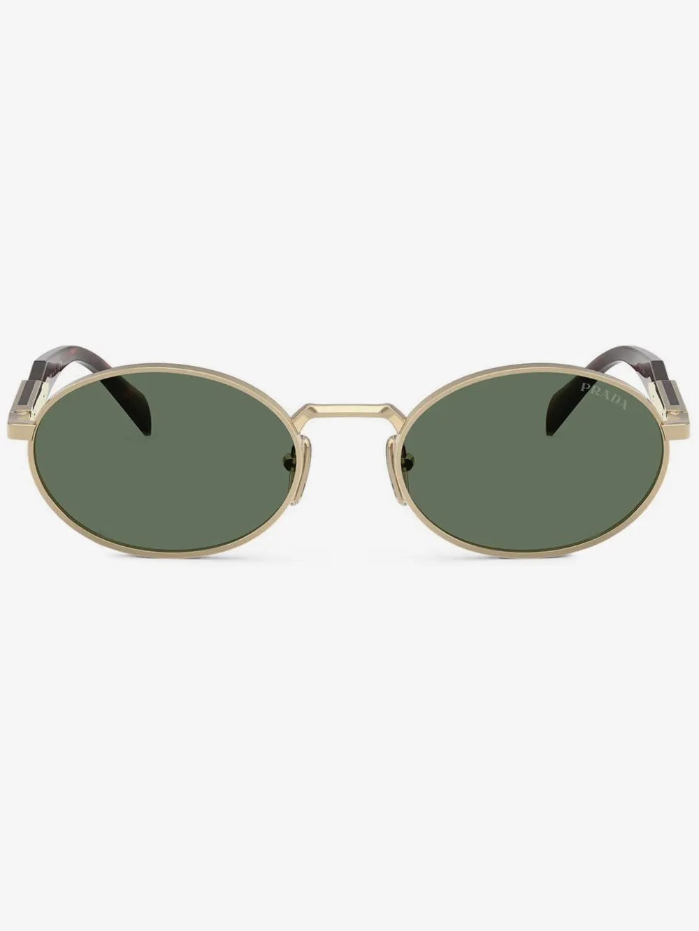 oval-frame sunglasses