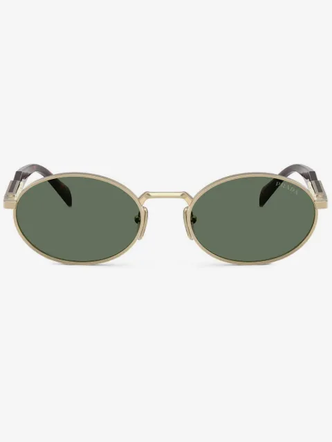 Prada Eyewear lentes de sol con armazón ovalada