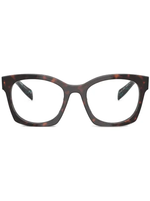 Prada Eyewear lentes con armazón cuadrada