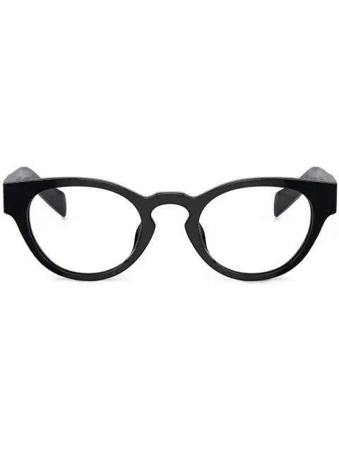 Prada Eyewear lentes con armazón redonda