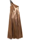 Lauren Ralph Lauren foiled gown - Brown