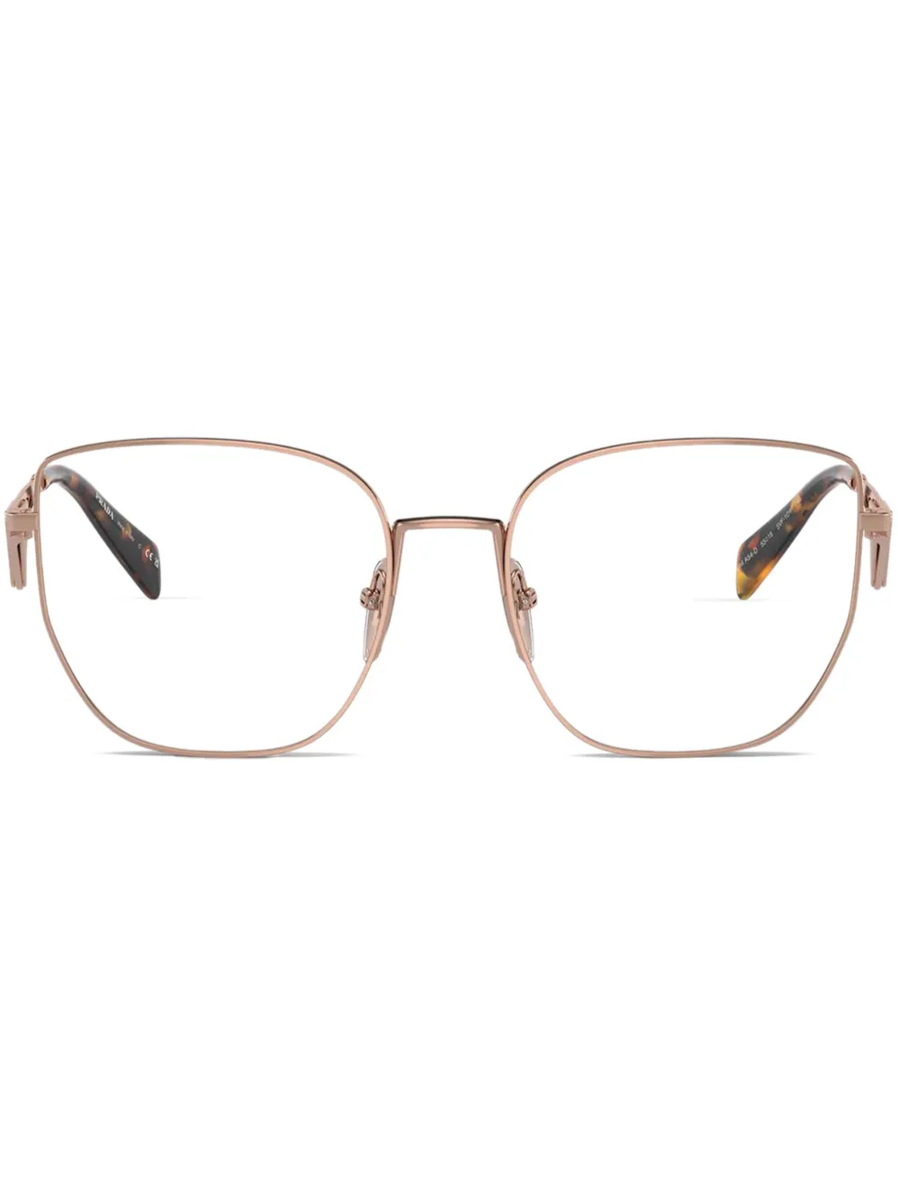 Prada Eyewear square-frame glasses | Pink | Image 1