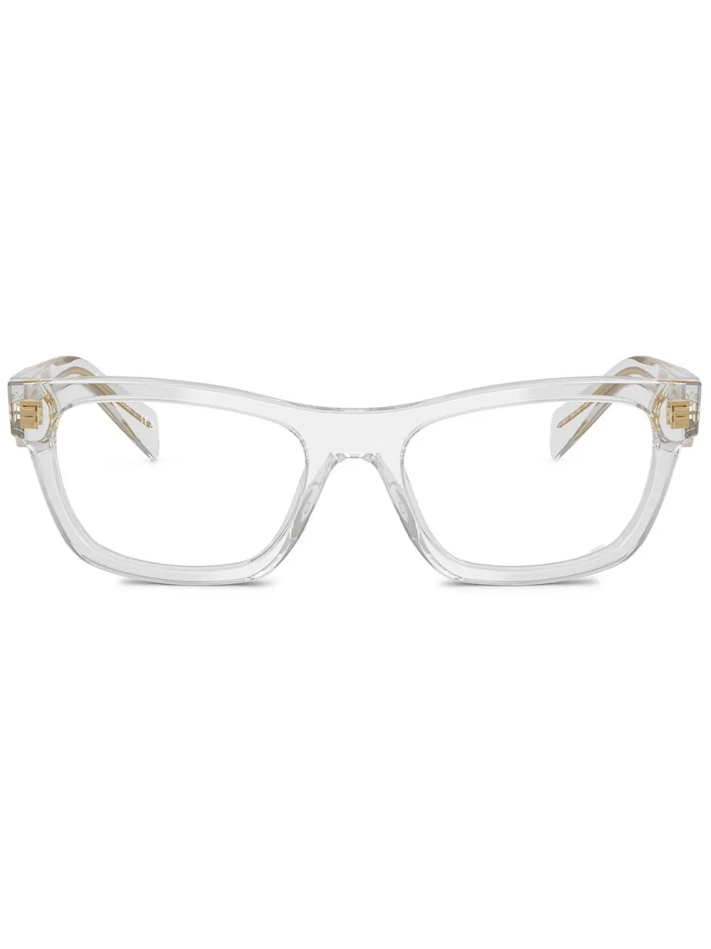 Prada Eyewear lentes con armazón rectangular | blanco | Image 1