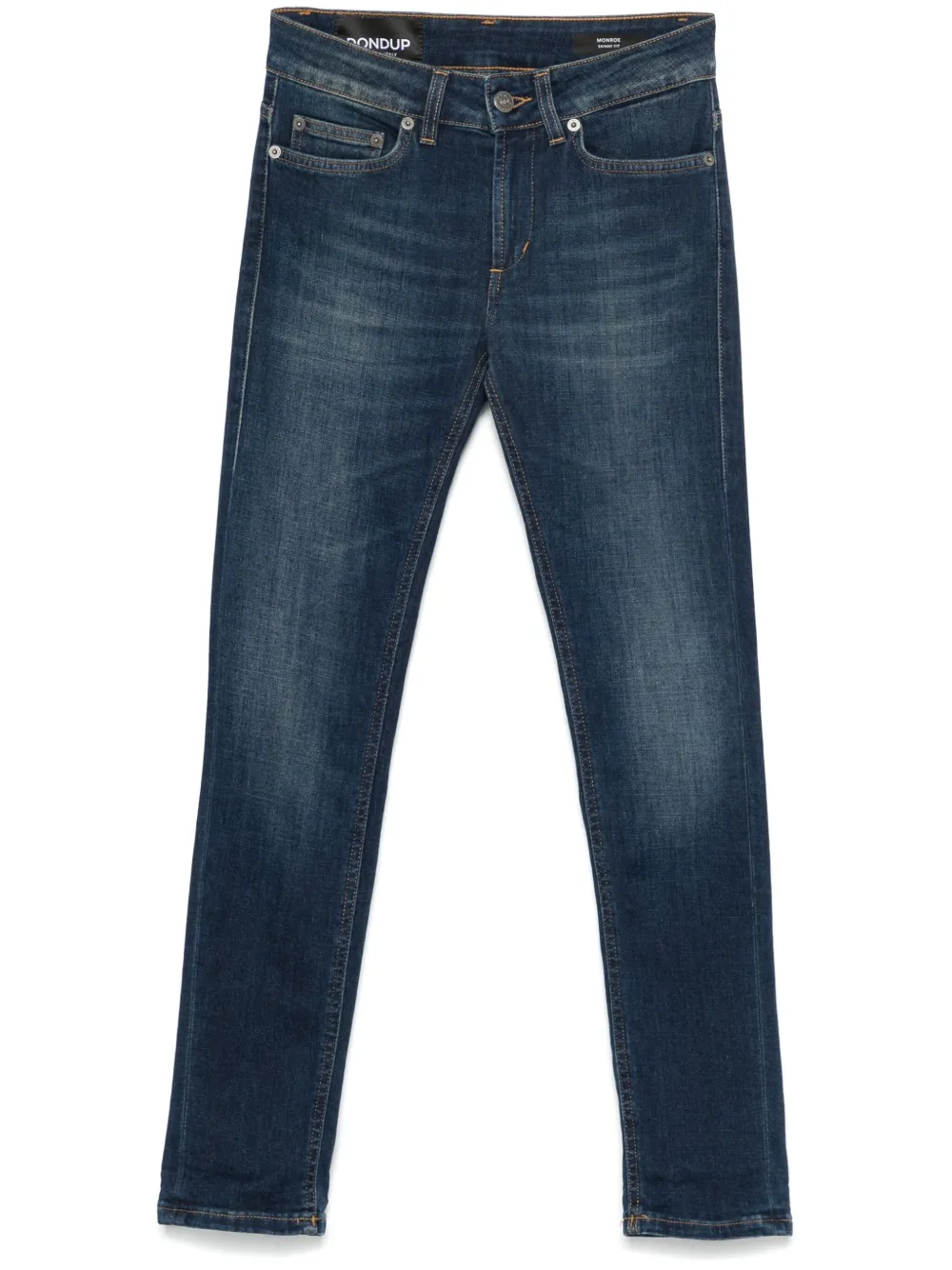 Dondup Monroe Low-rise Skinny-leg Jeans In Blue