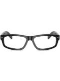 Prada Eyewear rectangle-frame glasses - Black