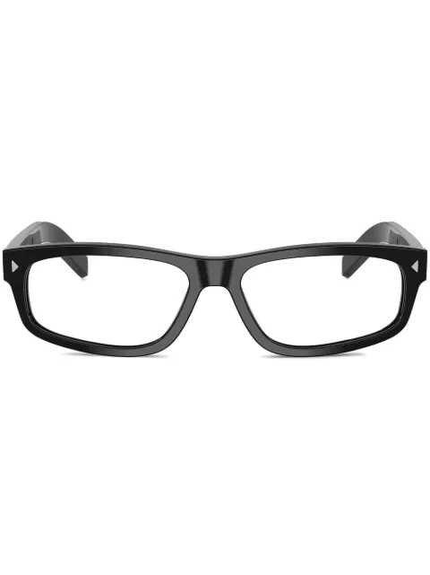 Prada Eyewear lentes con armazón rectangular