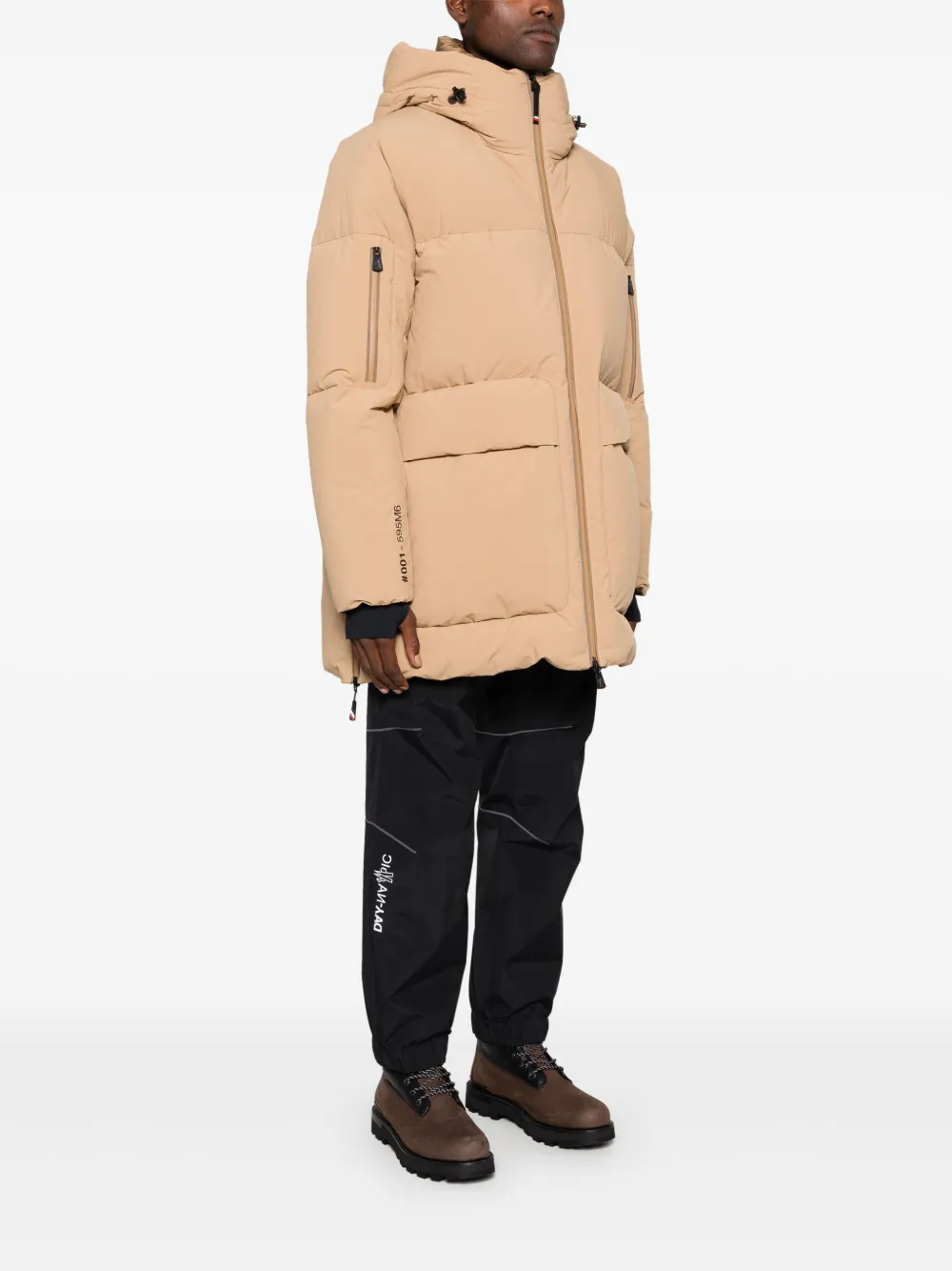  Moncler Grenoble Rauris Coat - Brown 