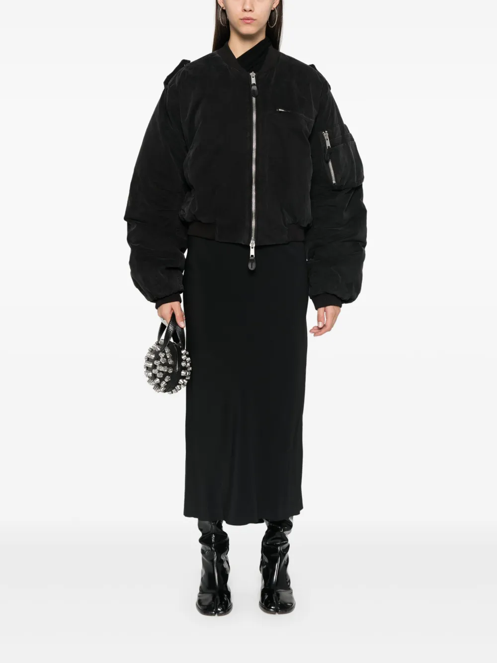 rickowens Rick Owens Midi-rok - Zwart