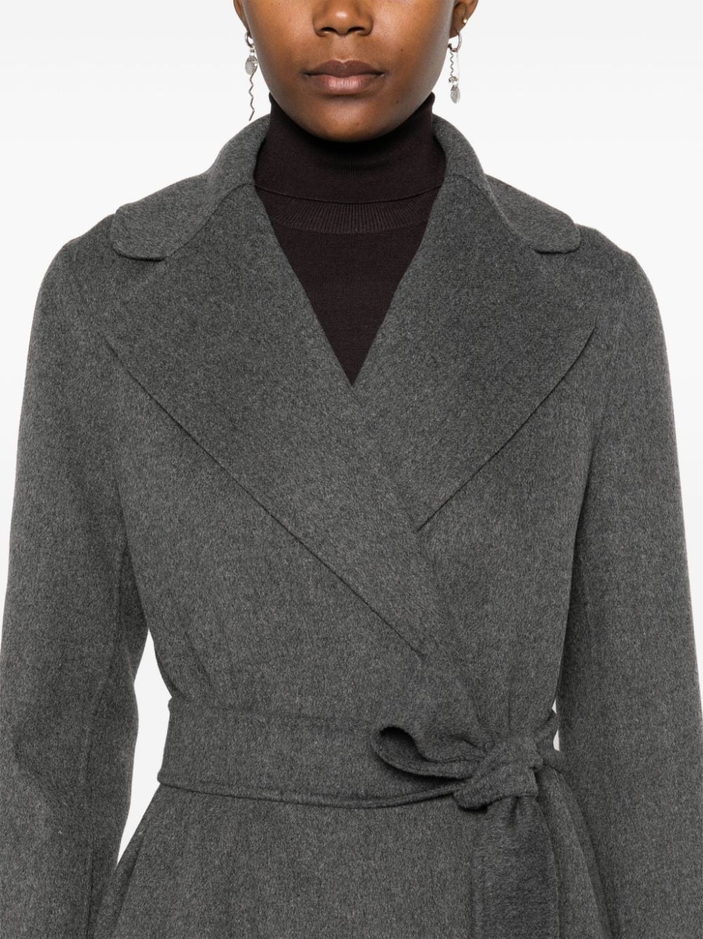 Shop 's Max Mara Poldo Coat In Grey