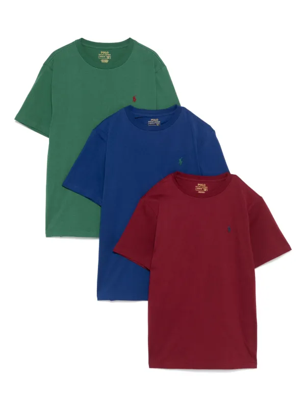 Ralph lauren pack of 3 t shirts hotsell