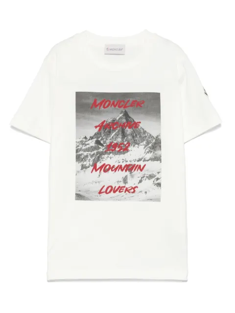 Moncler Enfant graphic-print T-shirt