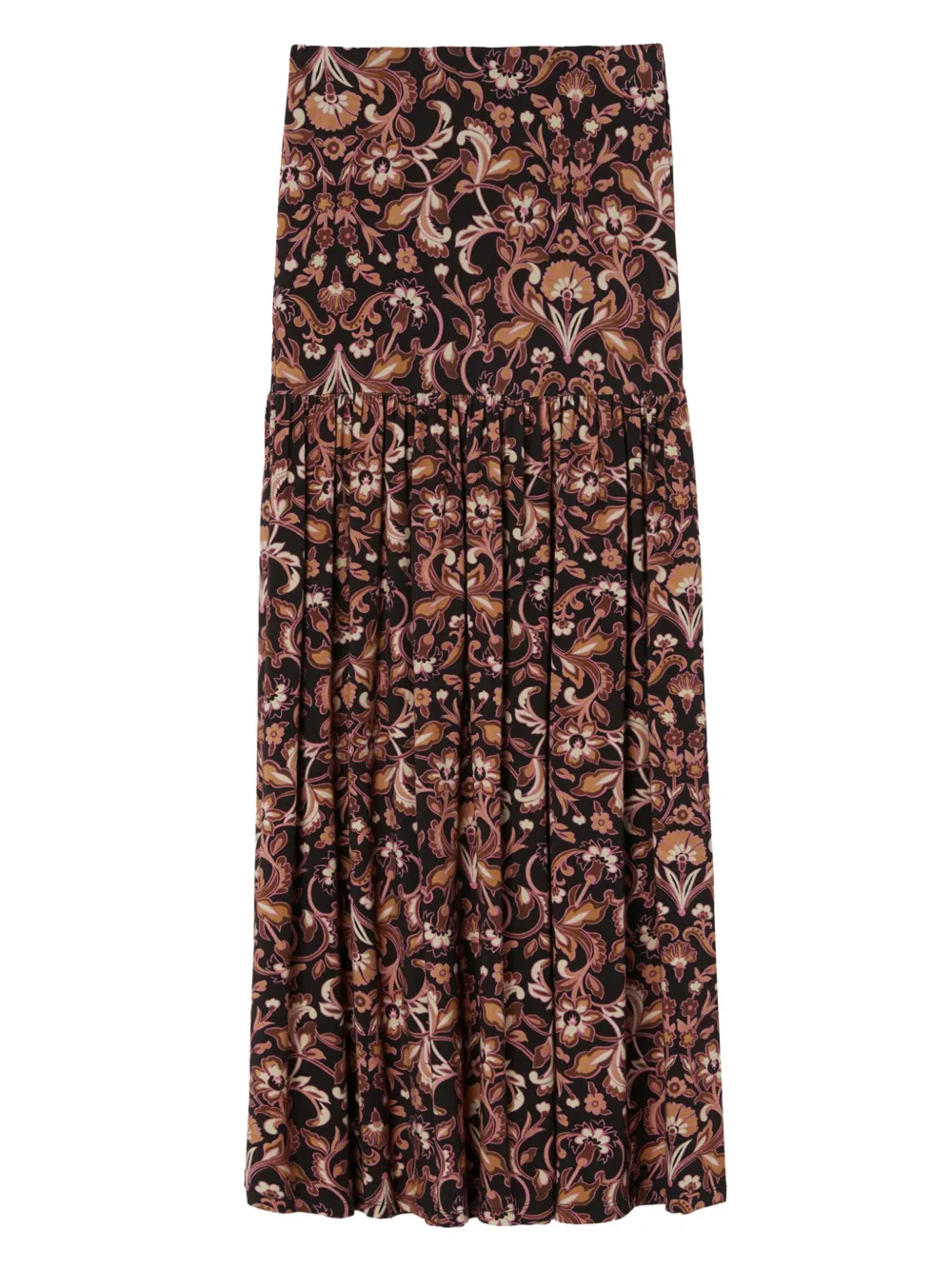 PINKO Rok met bloemenprint Bruin