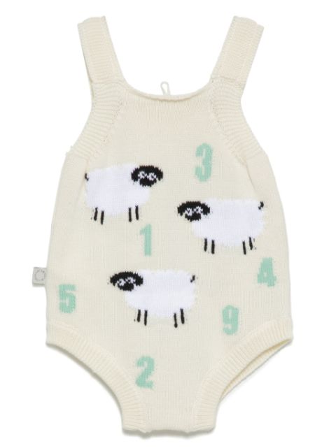 Stella McCartney Kids knitted organic-coton body