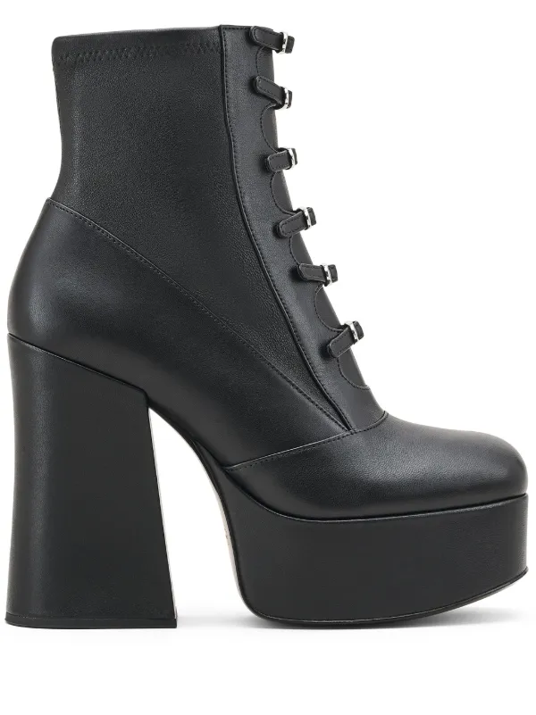 Marc Jacobs Bottines The Kiki Stretch Noir FARFETCH FR