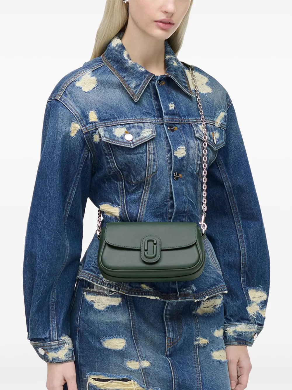 Marc Jacobs The Clover schoudertas Groen