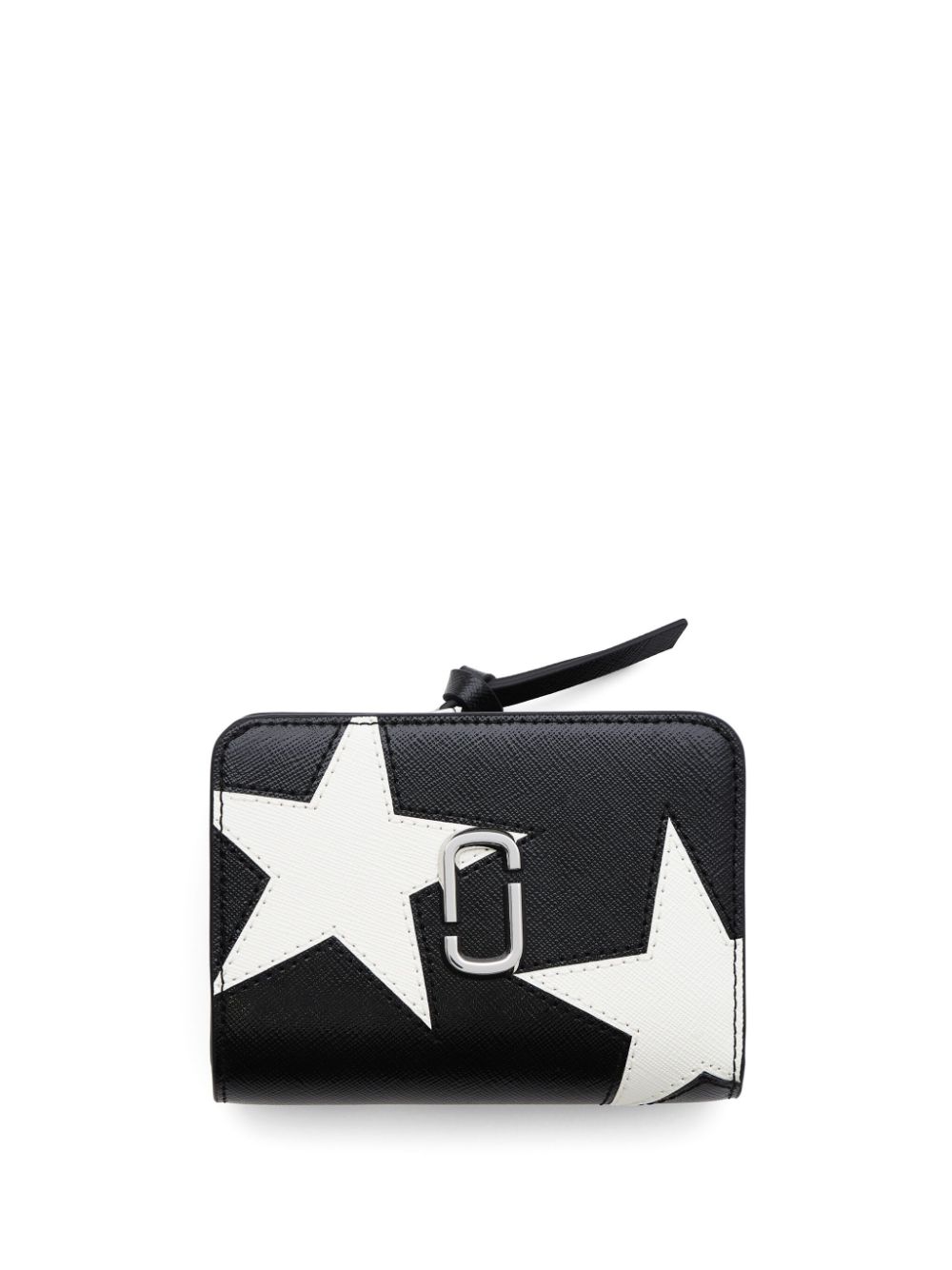 Marc Jacobs Portafoglio The Star Patchwork Utility Snapshot mini - Nero