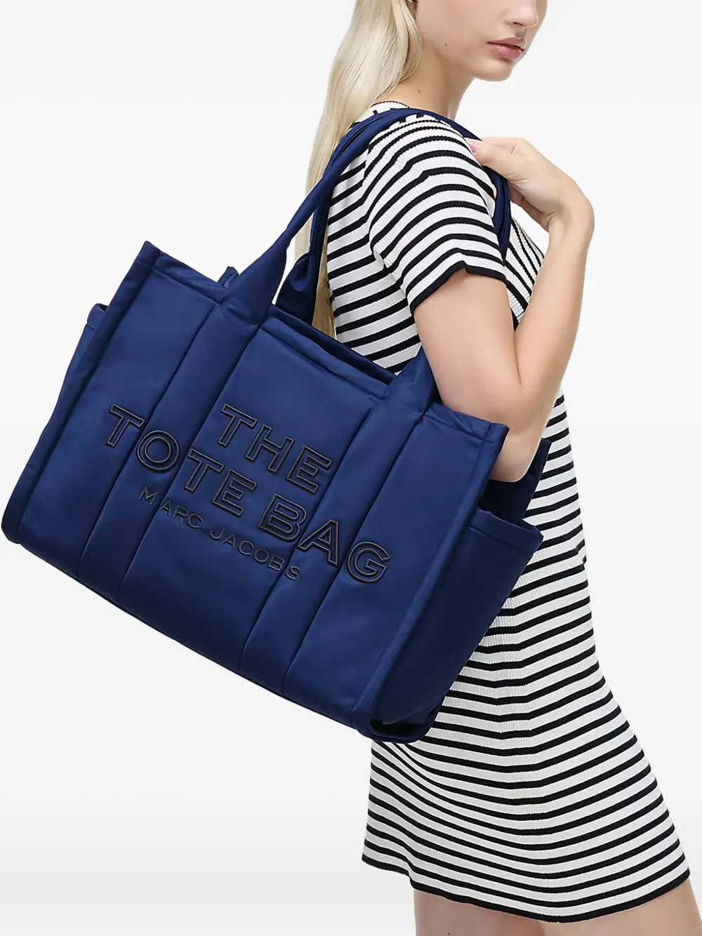 Marc Jacobs Grote The Puffy shopper - Blauw