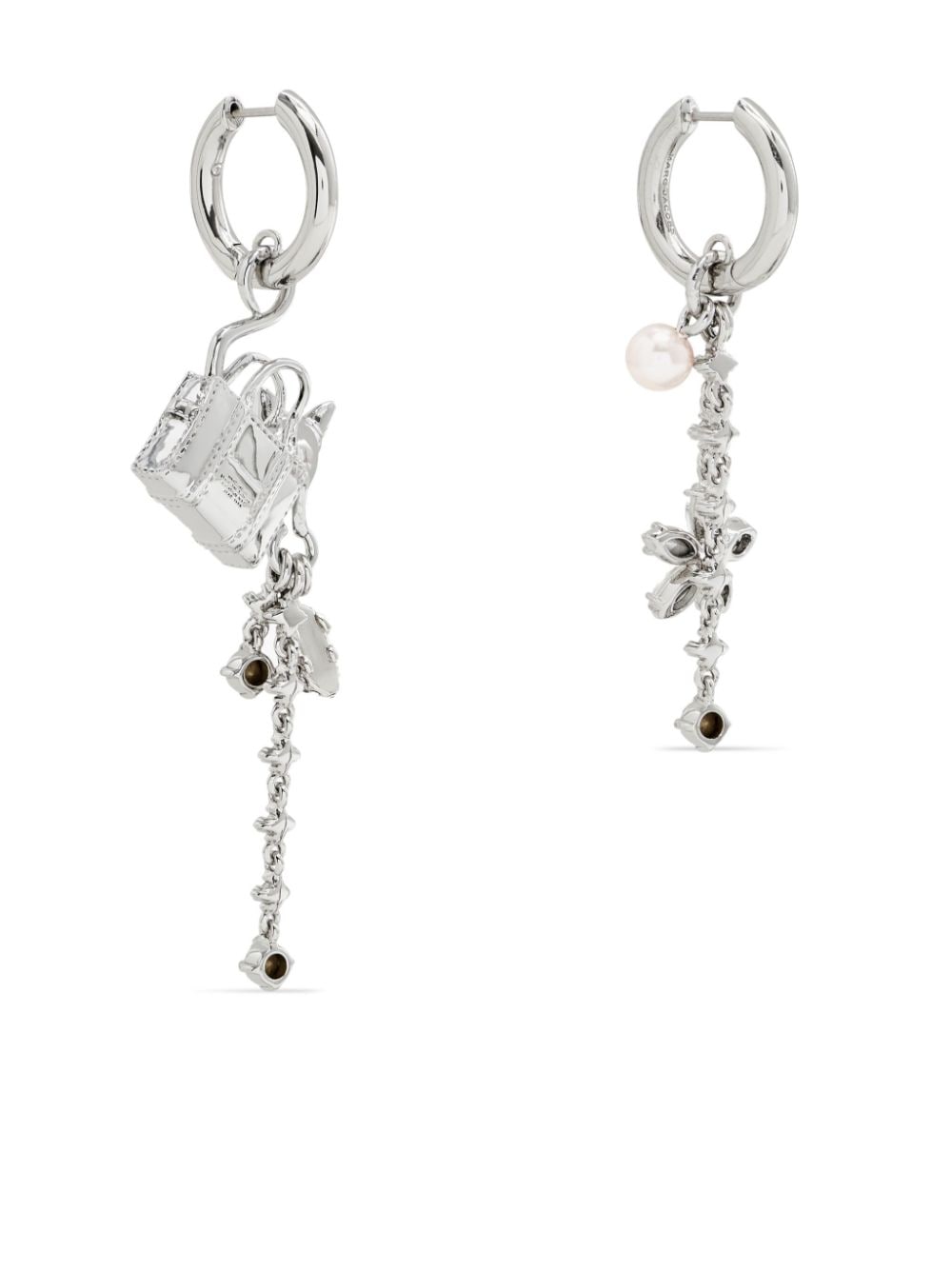 Marc Jacobs Cats Out Of The Bag earrings - Zilver