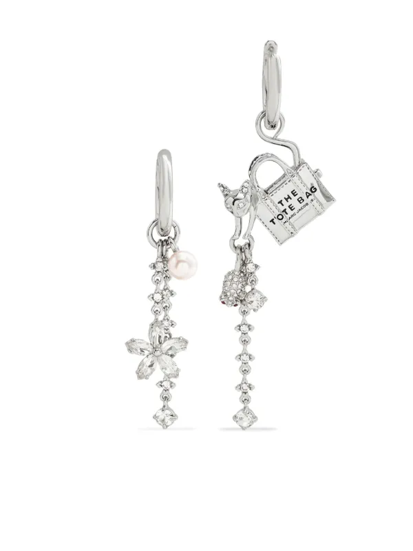 【関税込み】Marc Jacobs シルバー Cats Out Of The Bag ピアス Marc Jacobs Cats Out Of The Bag ピアス | シルバートーン