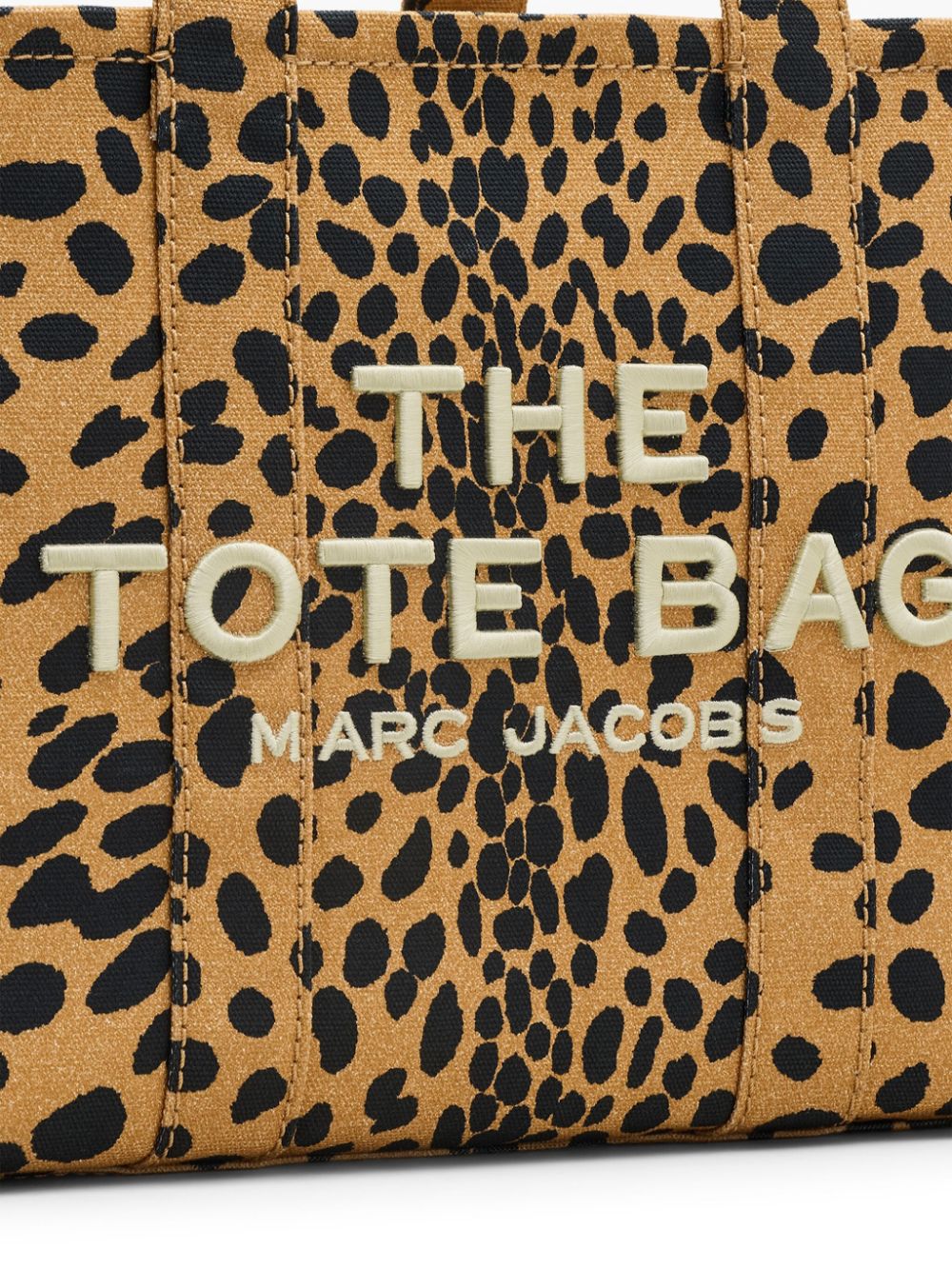 Marc Jacobs The Medium Cheetah Canvas Tote Bag Women