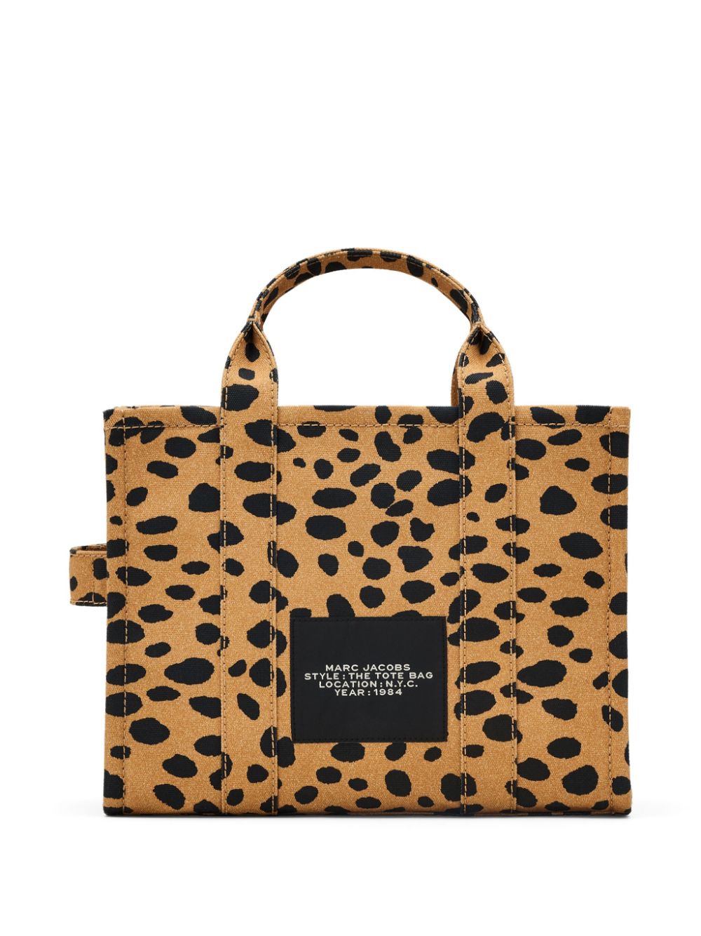 Marc Jacobs The Medium Cheetah Canvas Tote Bag Women