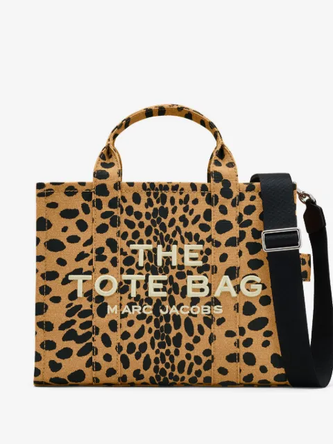 Marc Jacobs The Medium Cheetah Canvas Tote Bag