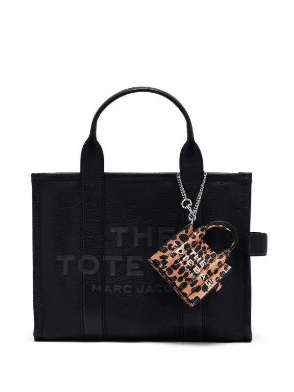 Marc Jacobs The Cheetah Nano Tote Bag Charm | Brown