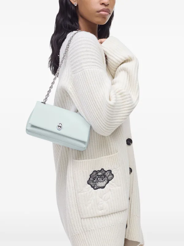 Marc Jacobs The Dual Chain Shoulder Bag | Blue | FARFETCH IL
