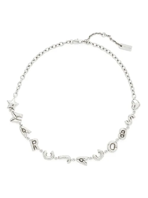 Collier à logo - Marc Jacobs - Modalova