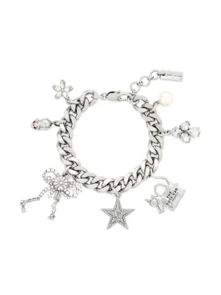 MARC JACOBS キャッツ・アウト・オブ・ザ・バッグネックレス Marc Jacobs The Cats Out Of The Bag Necklace | Silver