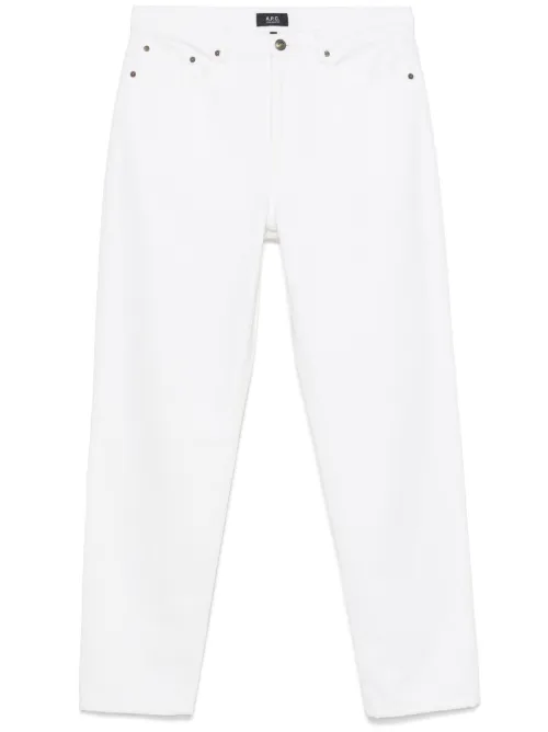 A.P.C. jean droit Martin - Blanc - A.P.C. - Modalova