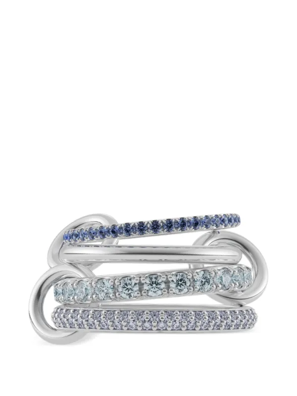 Spinelli Kilcollin Iris Silver Bleu Ring