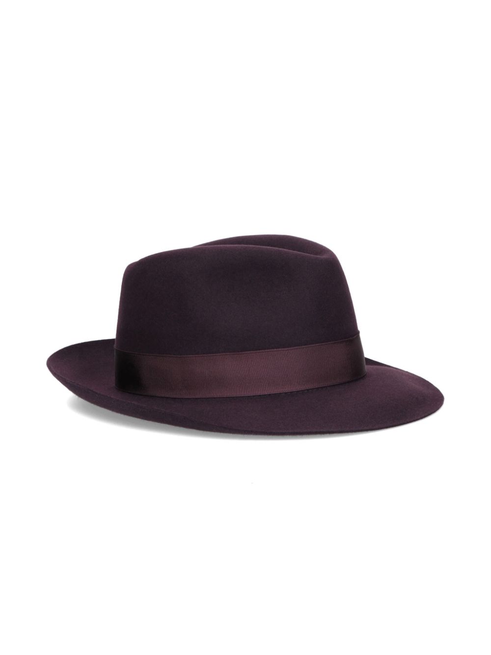 Shop Borsalino 50 Grams Hat In Purple