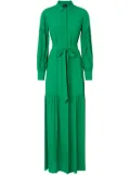 PINKO belted dress - Green