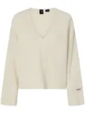 PINKO ribbed sweater - White