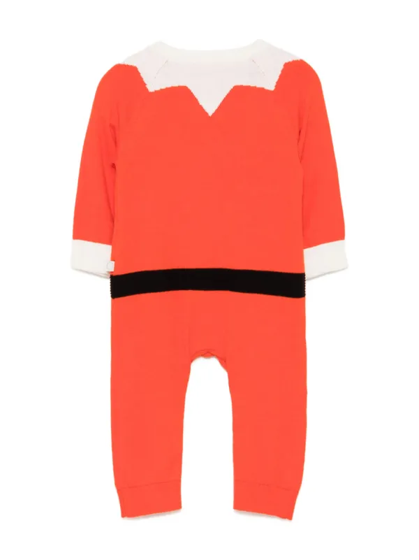 Stella McCartney Kids サンタクロース ボディスーツ | レッド