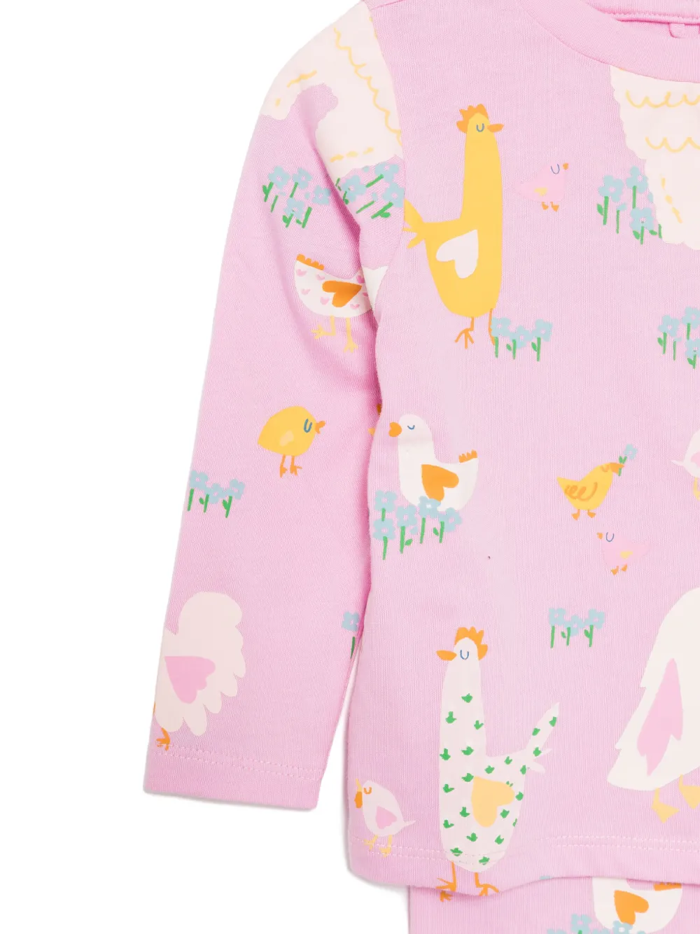 Stella McCartney Kids Trainingspak met print Roze