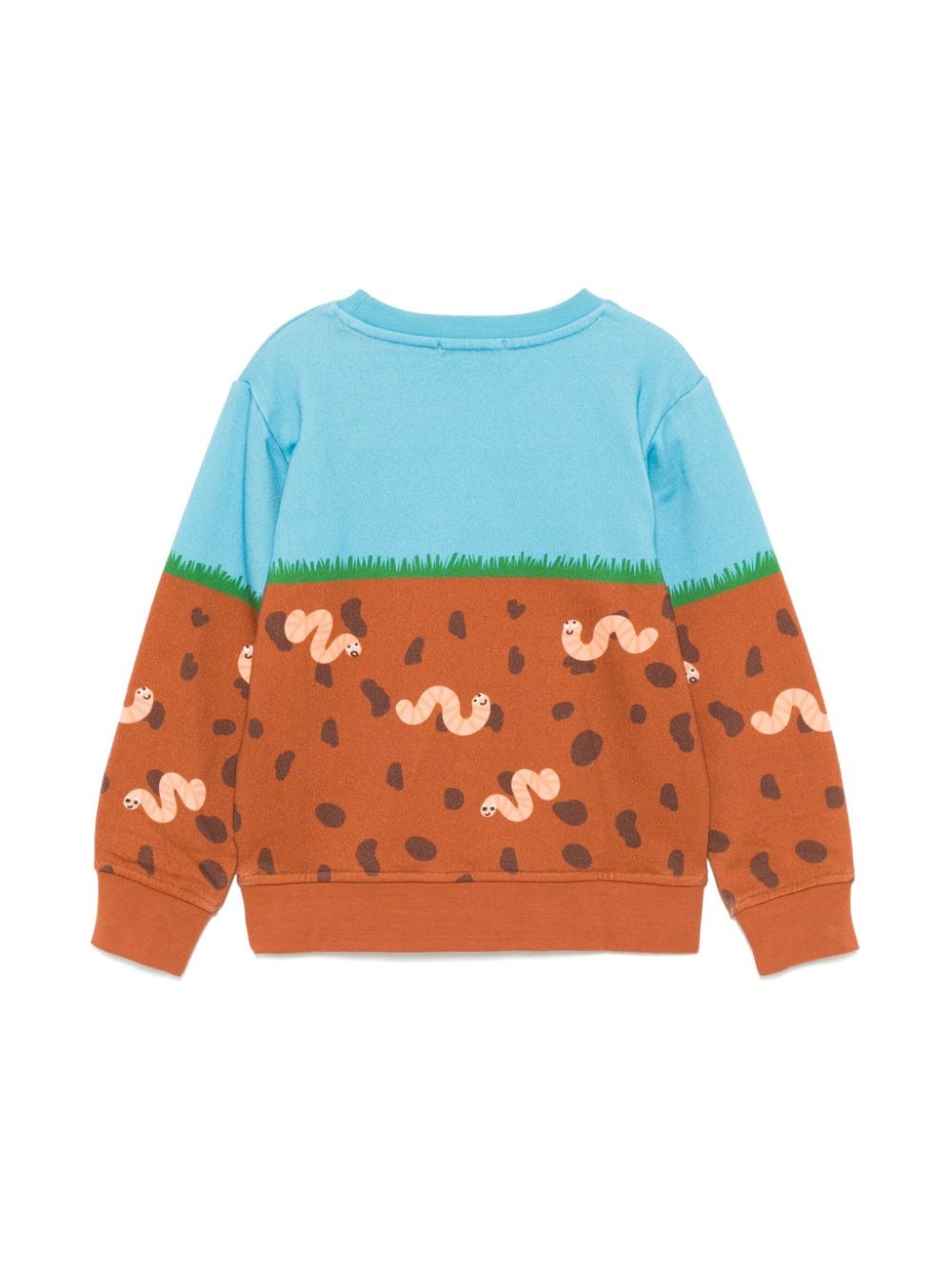 Stella McCartney Kids Sweater met grafische print - Blauw