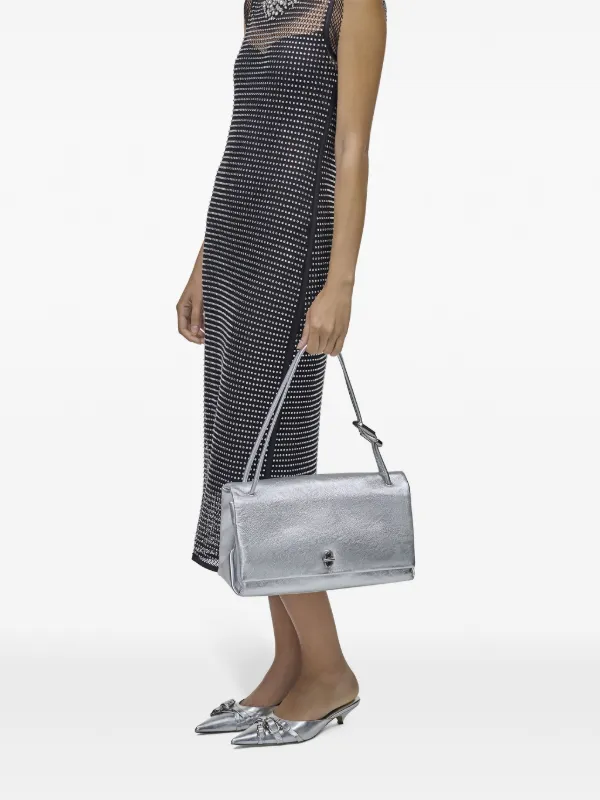 Marc Jacobs ザ ラージ メタリック デュアル ショルダーバッグ