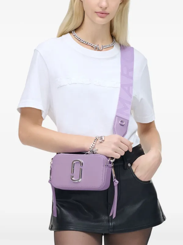 Marc Jacobs The Snapshot Crossbody Bag | Purple | FARFETCH