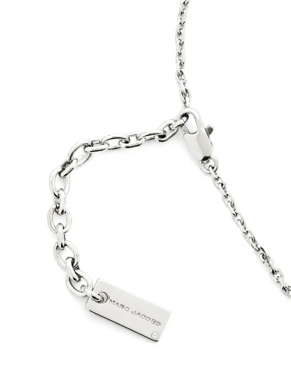 Marc Jacobs button-charm Necklace | Silver | FARFETCH
