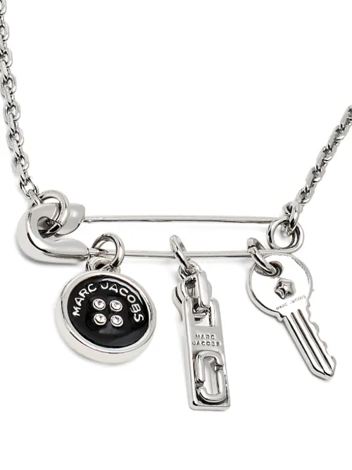 Collier à pendentif bouton - Marc Jacobs - Modalova