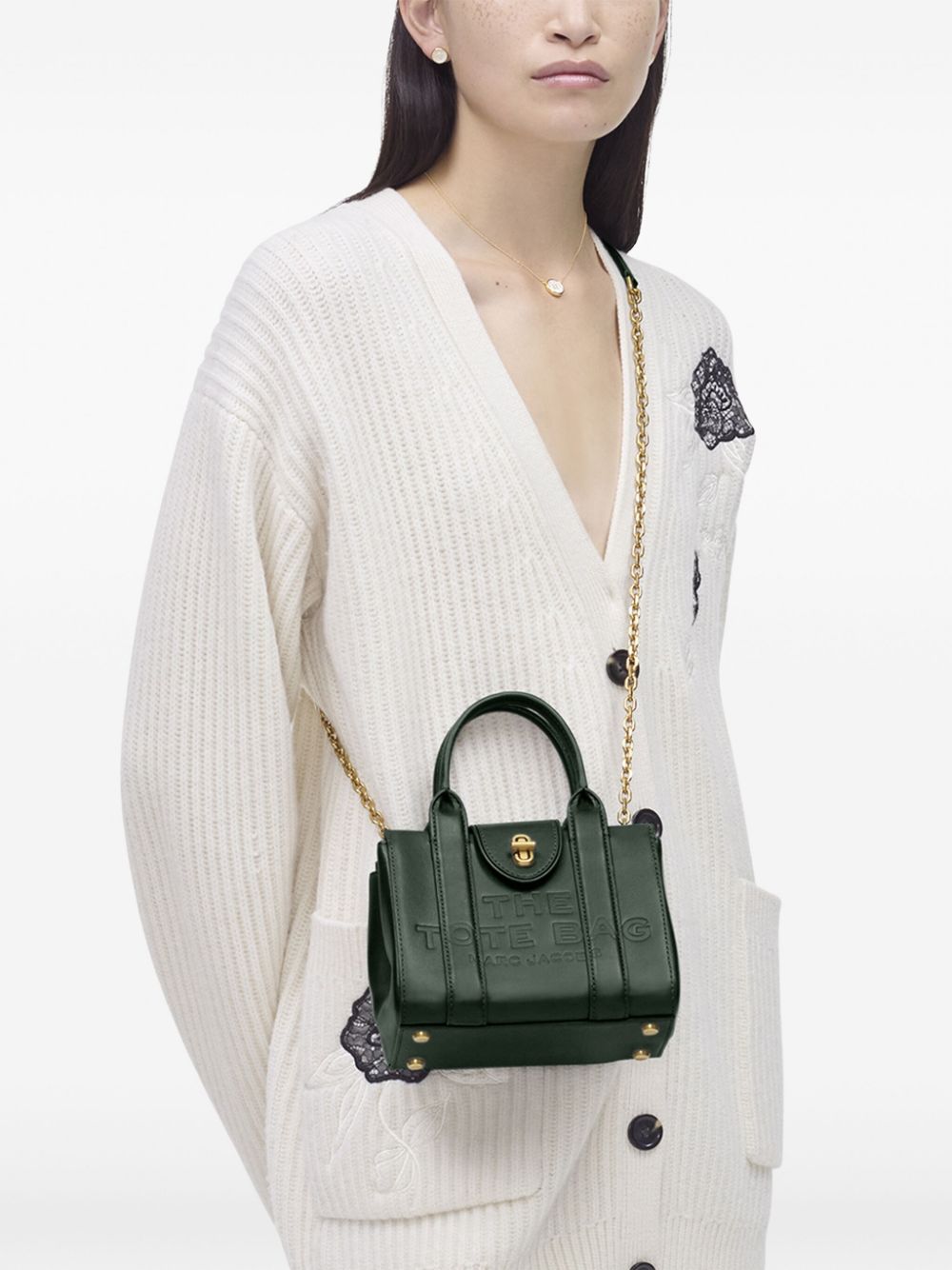 Marc Jacobs The Tote crossbodytas - Groen