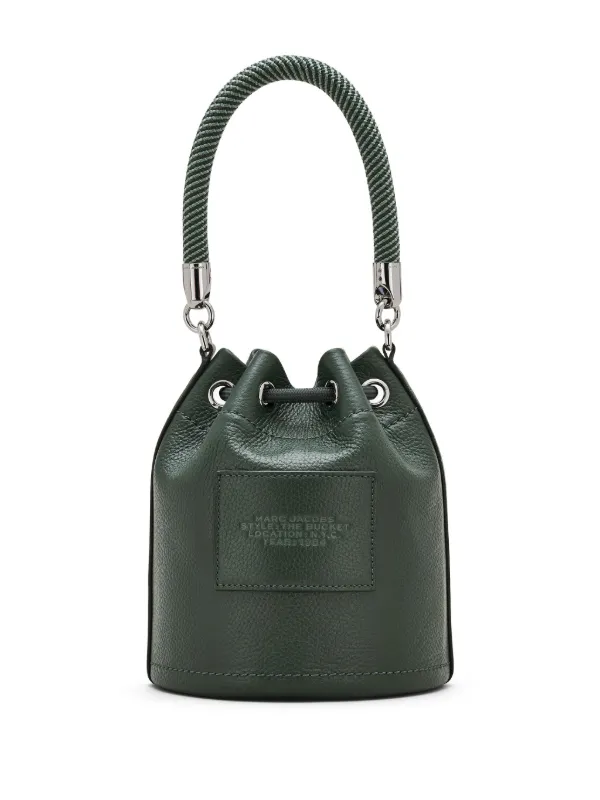 Marc Jacobs The Leather Bucket Bag | Green | FARFETCH
