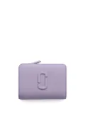 Marc Jacobs The Leather J Marc Mini compact wallet - Purple