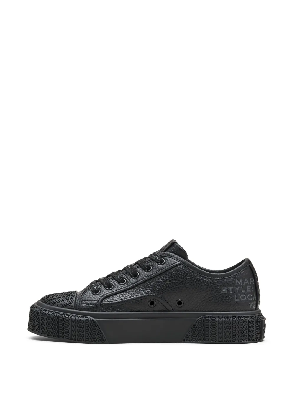（MARC JACOBS）レザースニーカー Marc Jacobs ザ レザー スニーカー | ブラック | FARFETCH JP