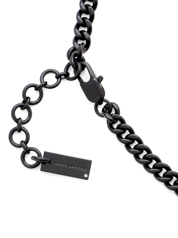 MARC JACOBS ミニアイコンパヴェチャームネックレス Marc Jacobs ザ ミニ アイコン パヴェ チャーム ネックレス